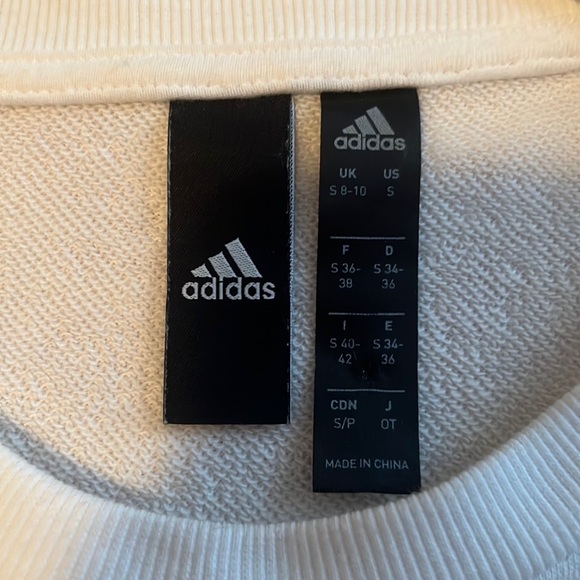 Adidas crop crewneck sweatshirt - Picture 3 of 3